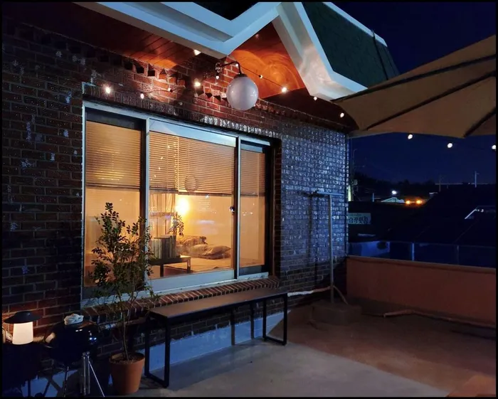 부산 숙소 기장군의 프라이빗 하우스 (33m², 침실 1개, 프라이빗 욕실 1개) (Ocean view #BBQ #일광이층집 #Netflix)