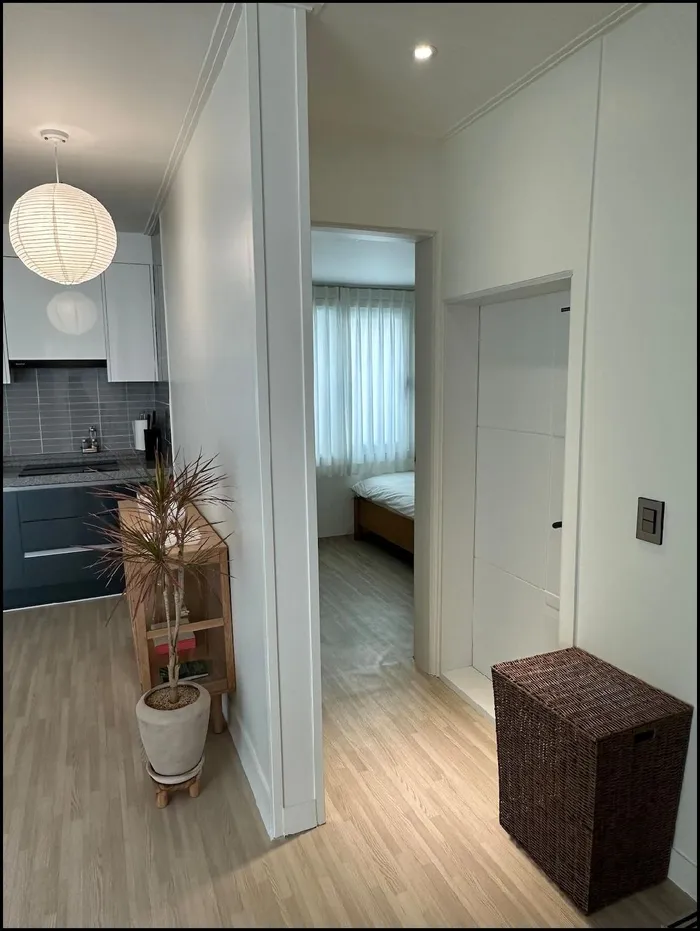 부산 숙소 사상구의 프라이빗 하우스 (83m², 침실 3개, 프라이빗 욕실 2개) (Perfect Location – Airport 15min, Easy Transit)