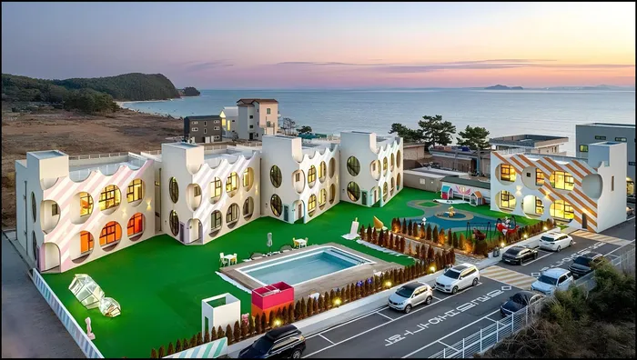 안산 숙소 펀지 키즈 풀빌라 펜션 (Funji Kids Pool Villa Pension)