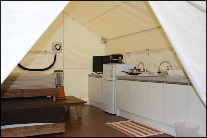 공주 숙소 계룡산 글램핑 동월숲 (Gongju kyerongsan glamping donwallsoop)