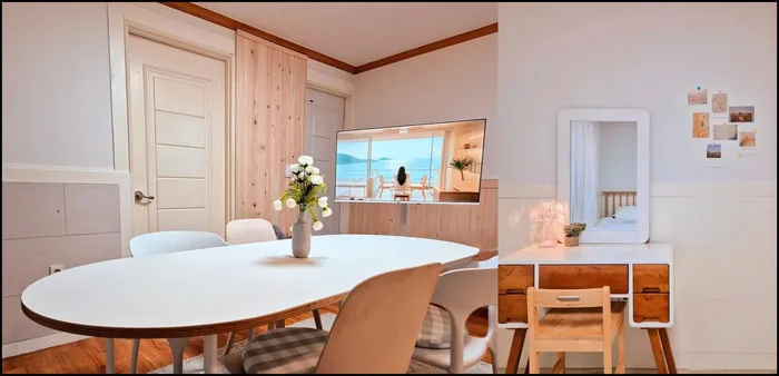 대구 숙소 기타 지역의 프라이빗 하우스 (66m², 침실 2개, 프라이빗 욕실 1개) (Happy Space Good Stay Private House)