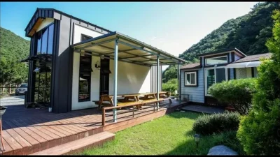 원주 숙소 제천 늘푸른펜션 (Jecheon Evergreen Pension)