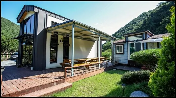 원주 숙소 제천 늘푸른펜션 (Jecheon Evergreen Pension)