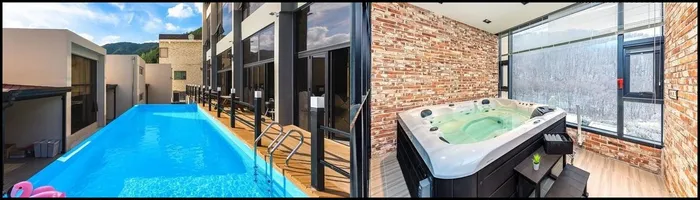 무주 숙소 Muju Marina Pool Villa & Spa Pension