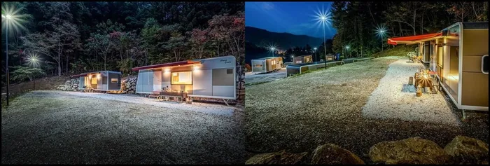 무주 숙소 무주 나봄카라반파크 (Muju Nabom Caravan Park)