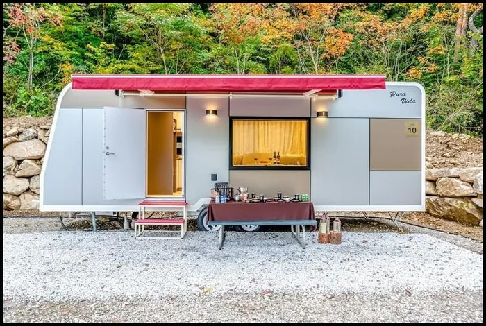 무주 숙소 무주 나봄카라반파크 (Muju Nabom Caravan Park)