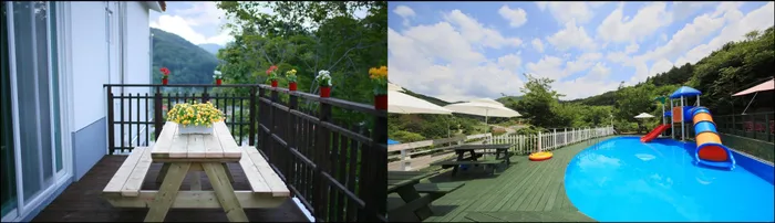 무주 숙소 무주 바람의언덕펜션 (Muju Wind Hill Pension)