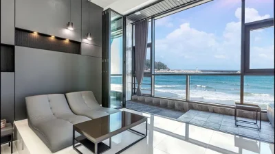 양양 숙소 양양 프롬세븐펜션 (양리단길 인구,죽도해변 도보10초) (Yangyang From Seven Pension (population of Yangridan-gil, 10-second walk to Jukdo Beach))