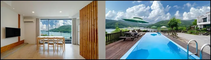 통영 숙소 통영 앤까사펜션 (Tongyeong & Casa Pension)